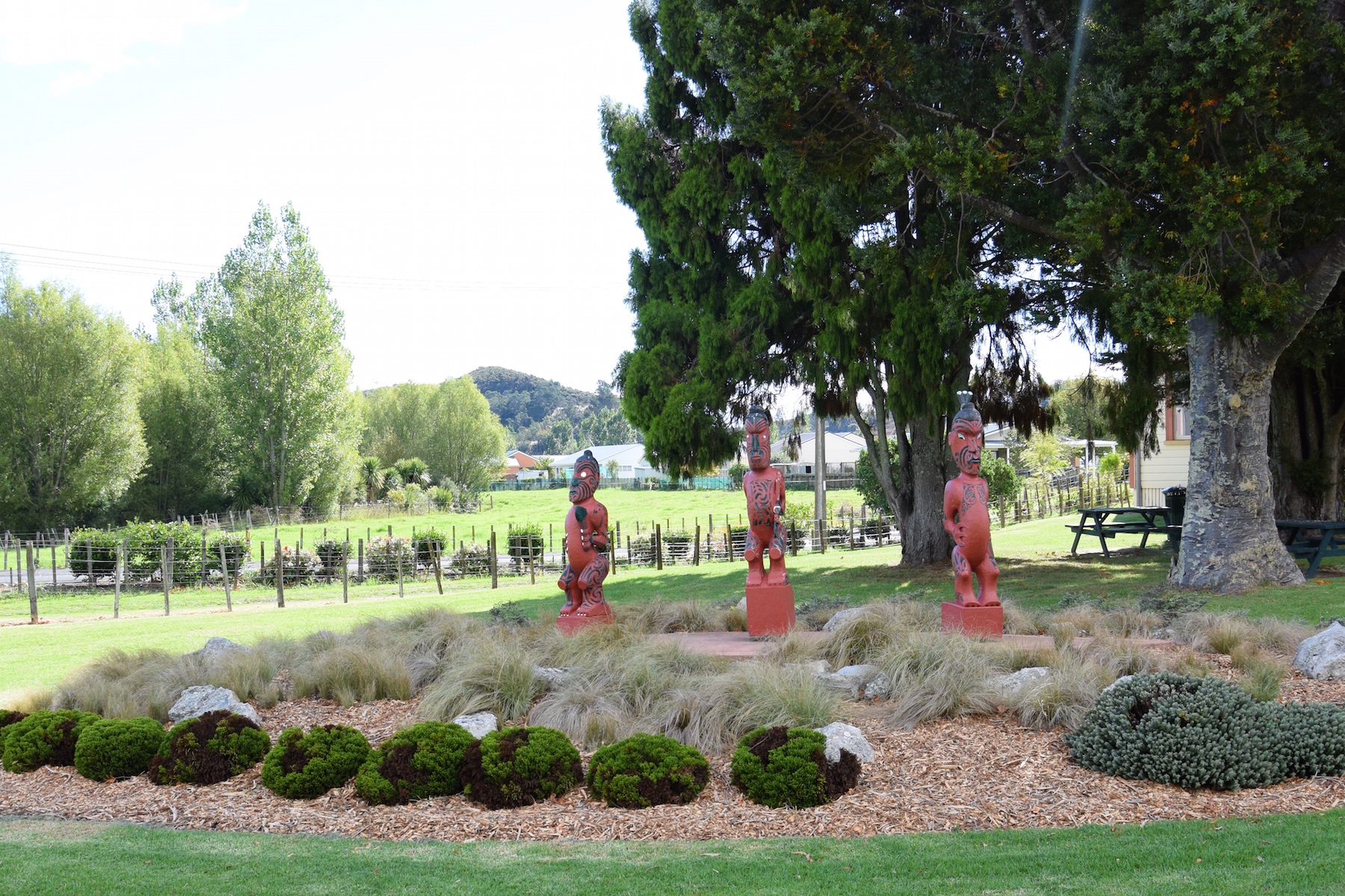Maori-Statuen